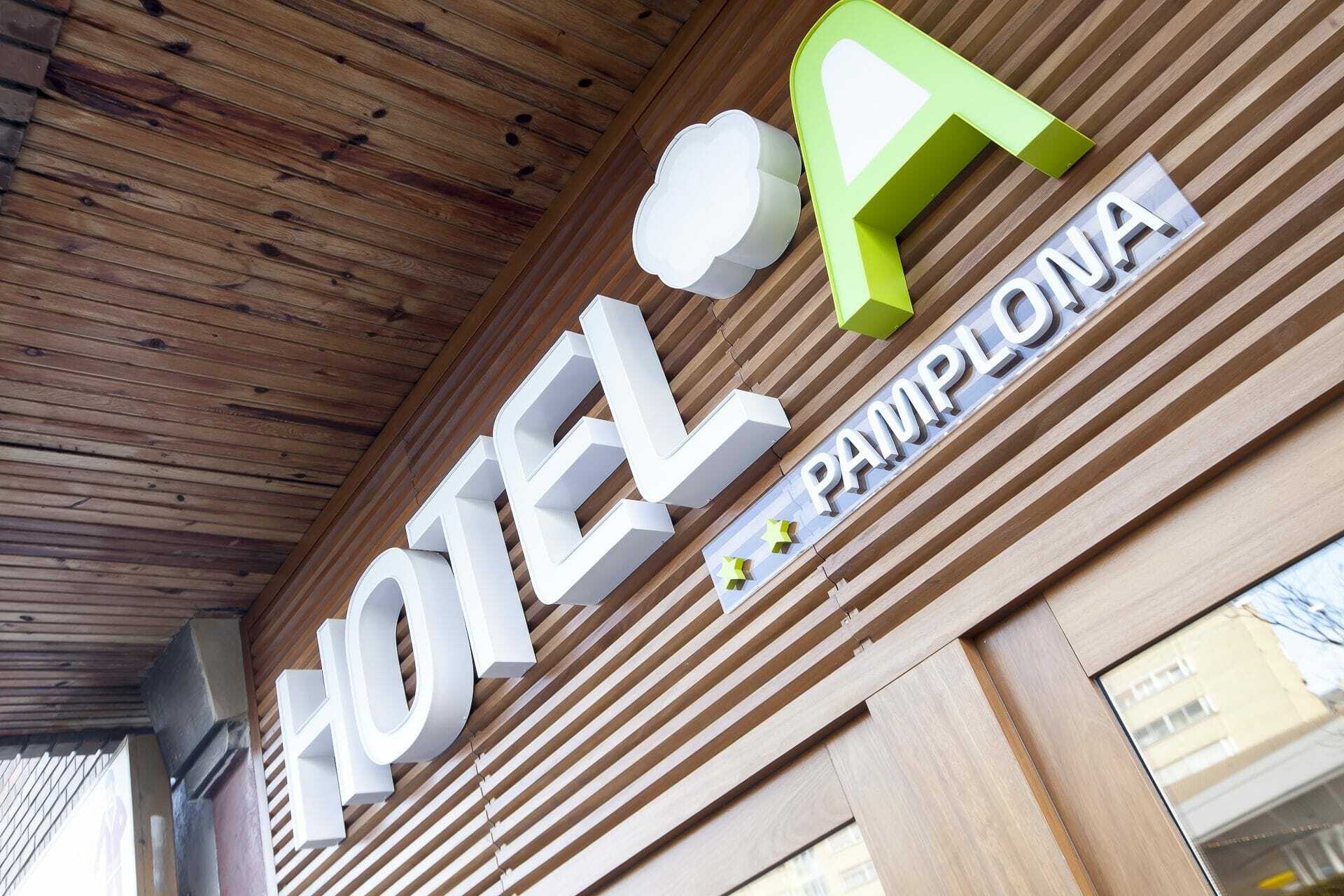 Hotel A Pamplona Exterior foto